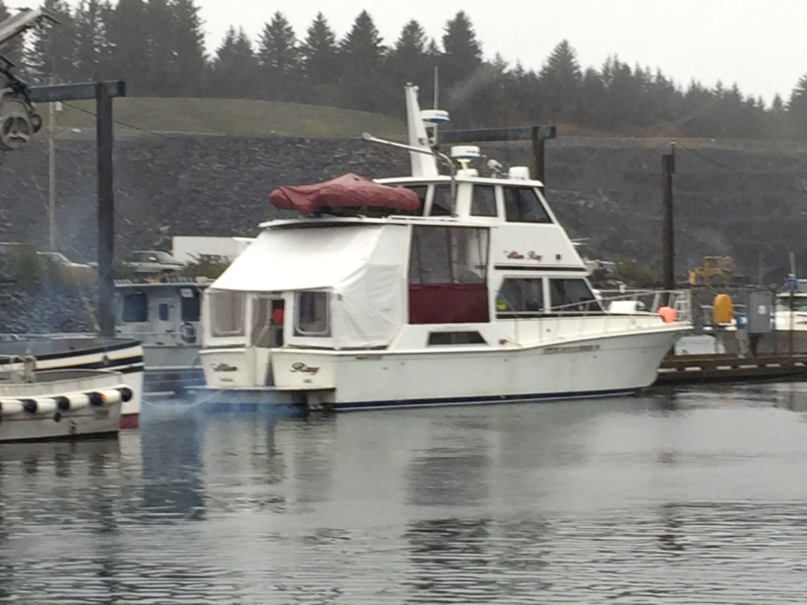 Aboard the M/V Allen Ray