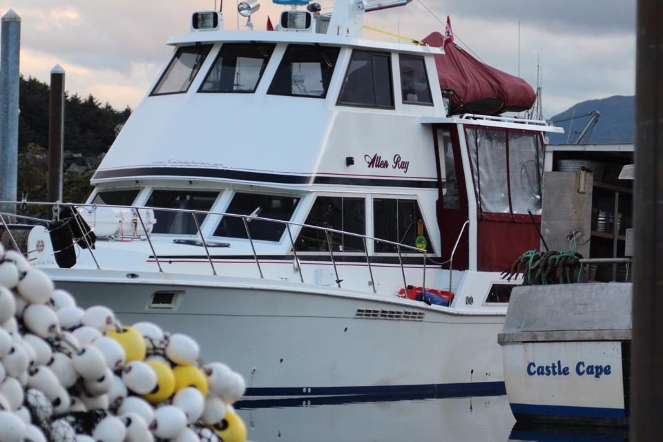 Captain Scott Swoboda on the water